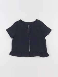 IKKS - blouse bleu - 6 ans