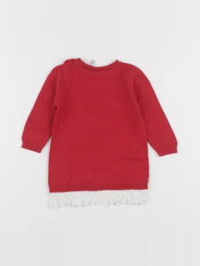 IKKS - robe rouge - 6 mois