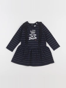 IKKS - robe bleu - 18 mois