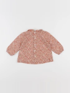 Boutchou - blouse multicolore - 9 mois