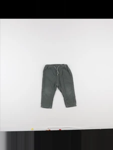 H&M - pantalon vert - 9/12 mois