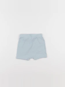 H&M - short bleu - 9/12 mois