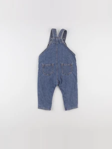 H&M - salopette bleu - 9/12 mois