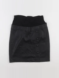 Envie de fraise - jupe grossesse noir - 36