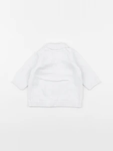 Jacadi - gilet blanc - 3 mois