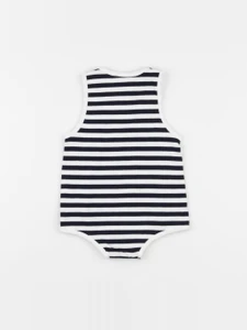 Jacadi - salopette blanc, bleu - 6 mois