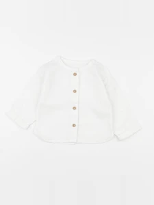 Vertbaudet - chemise blanc - 6 mois