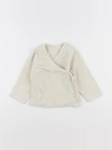 Poudre Organic - tee-shirt beige - 12 mois