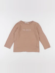 H&M - tee-shirt rose - 4/6 ans