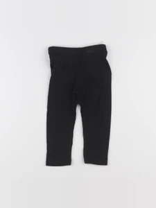 H&M - legging noir - 12/18 mois