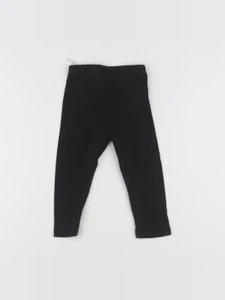 H&M - legging noir - 12/18 mois