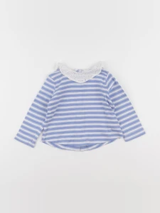 La Redoute - tee-shirt bleu - 18 mois