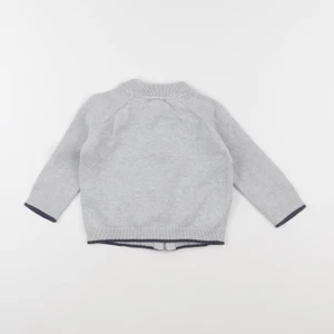 Vertbaudet - gilet gris - 2 ans