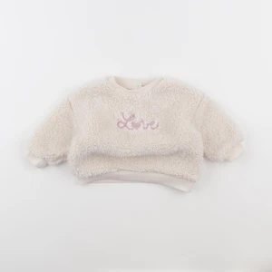 Vertbaudet - pull beige - 9 mois