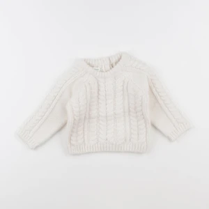 Vertbaudet - pull beige - 9 mois