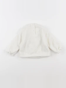 Vertbaudet - pull beige - 9 mois