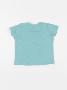IKKS - tee-shirt bleu - 6 mois