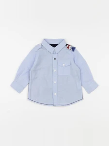 IKKS - chemise bleu - 6 mois