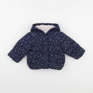 Vertbaudet - doudoune bleu - 9 mois