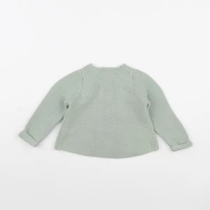 Vertbaudet - gilet bleu - 12 mois