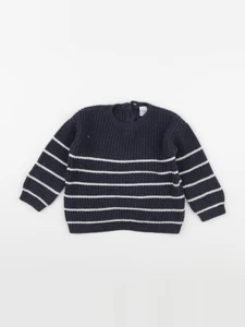 H&M - pull gris - 18 mois