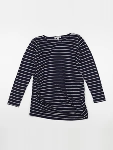 Envie de fraise - tee-shirt grossesse bleu - 38 à 40