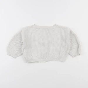 Vertbaudet - gilet beige - 12 mois