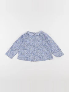 Jacadi - blouse liberty bleu - 24 mois