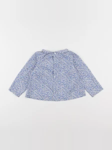 Jacadi - blouse liberty bleu - 24 mois