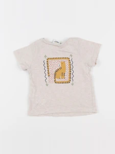Tape à l'oeil - tee-shirt beige - 6 mois