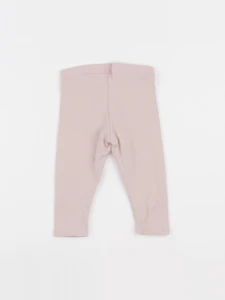 H&M - legging rose - 6/9 mois