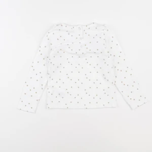 Vertbaudet - tee-shirt blanc, or - 36 mois