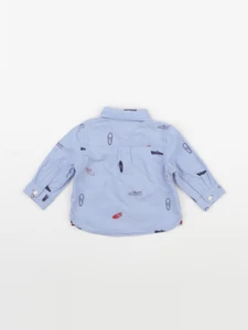 Tommy Hilfiger - chemise bleu - 3/6 mois