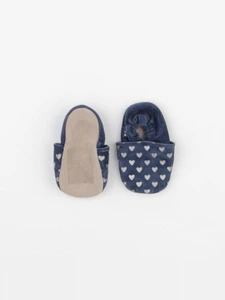 Tape à l'oeil - chaussons bleu, argent - pointure 18/19