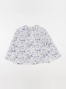 Laingo - chemise blanc, bleu - 6 ans