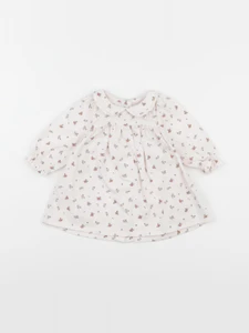 Vertbaudet - robe rose - 1 mois