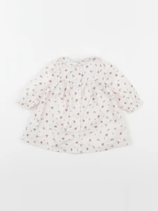 Vertbaudet - robe rose - 1 mois
