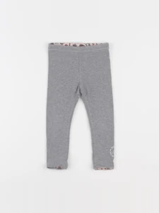 IKKS - legging réversible gris - 6/9 mois