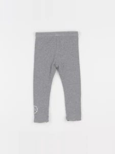 IKKS - legging réversible gris - 6/9 mois