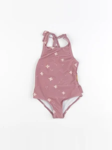Fresk - Maillot de bain 1 pièce OISEAU rose - 1/2 ans