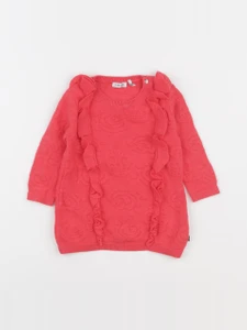 IKKS - robe rose - 6 mois