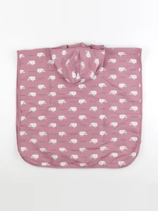 Fresk - Poncho de bain BALEINE rose - 0/36 mois