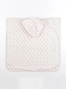 Fresk - Poncho de bain BAIES rose - 0/36 mois
