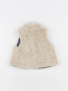 Zara - gilet beige - 6/9 mois