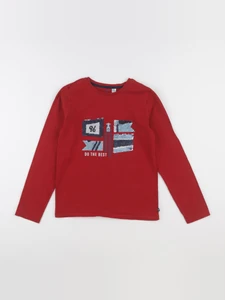 Okaidi - tee-shirt rouge - 10 ans