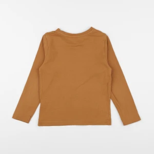 Vertbaudet - tee-shirt marron - 5 ans