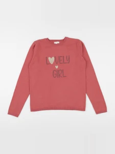 Vertbaudet - pull rose - 10 ans