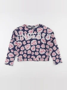 IKKS - sweat rose, bleu - 12 ans