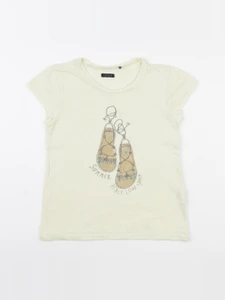 IKKS - tee-shirt jaune - 8 ans