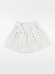 IKKS - jupe beige, argent - 8 ans